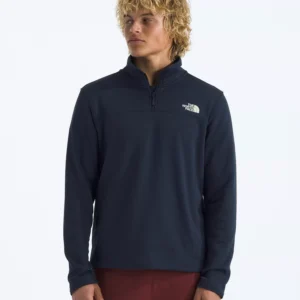 Men's Cedar Trail Grid Quarter-Zip Jacket