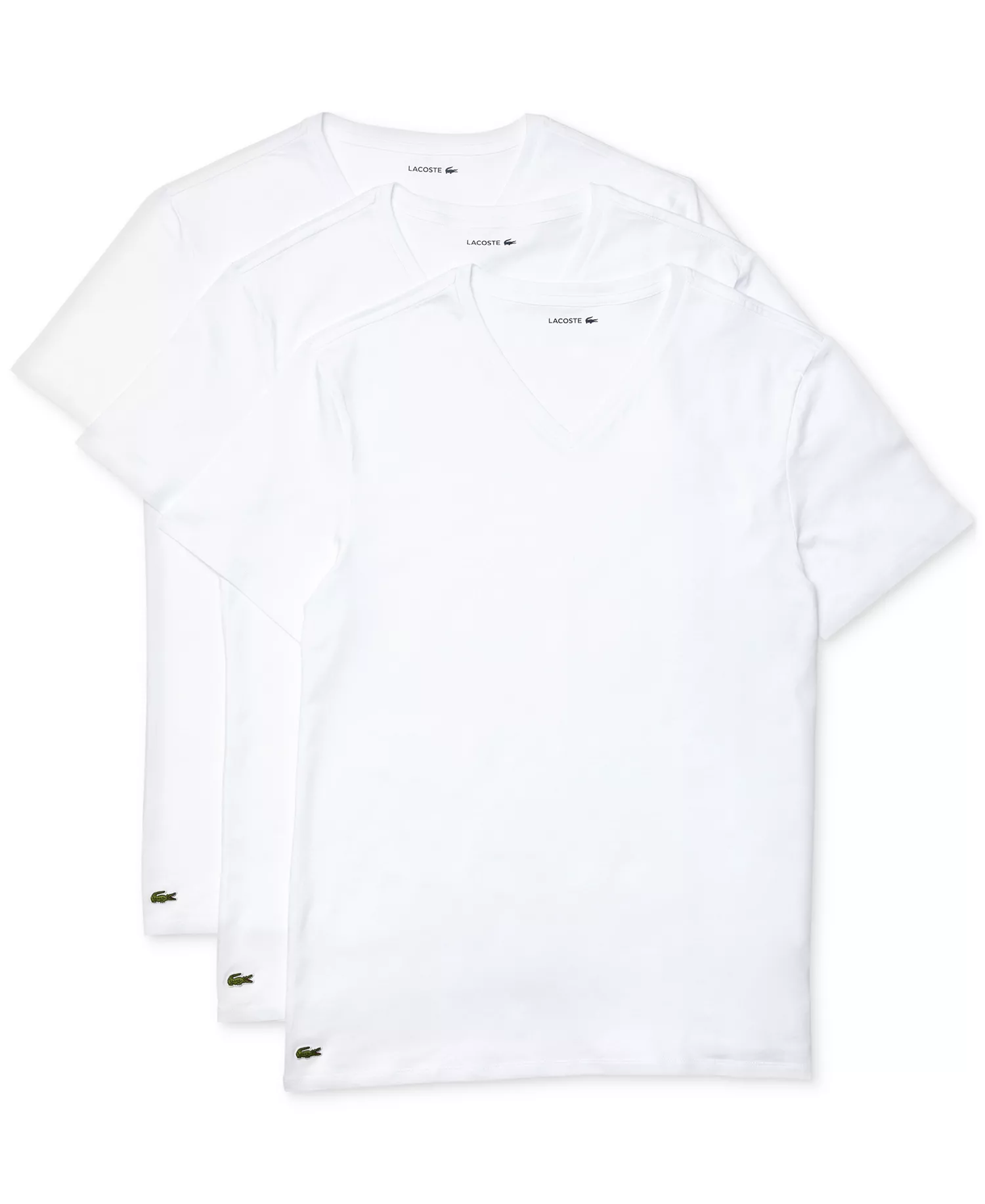 mni-49ea99323ebf86621e5d55084f33e599 Men's 3-Pack Regular Fit V-Neck Undershirts