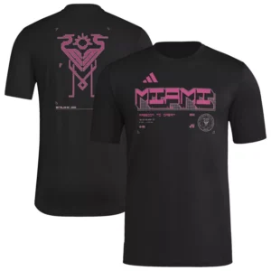 Men's Black Inter Miami CF 2026 Anthem AEROREADY Pregame T-Shirt