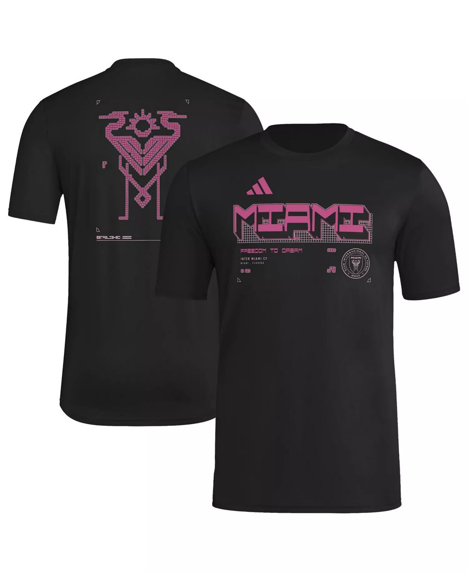 mni-4a622f6ecb064a5acc00680fd957f56e Men's Black Inter Miami CF 2026 Anthem AEROREADY Pregame T-Shirt