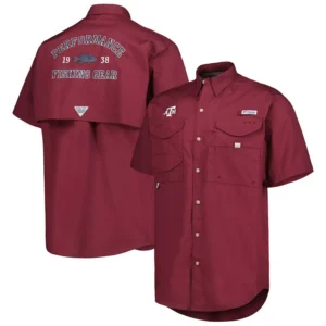 Men's Maroon Texas A&M Aggies Bonehead Button-Up Shirt
