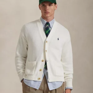 Men's Relaxed-Fit V-Neck Cardigan