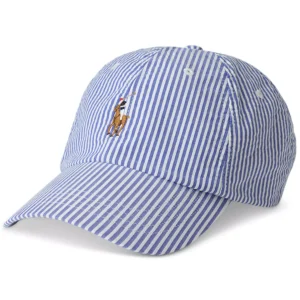 Men's Seersucker Ball Cap