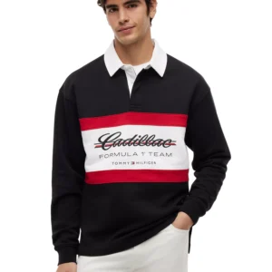 x Cadillac F1® Men's Panelled Script Rugby
