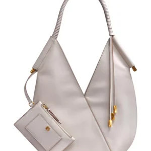 Baldwin Mini Shoulder with Leather Wrapped Rounded Handle