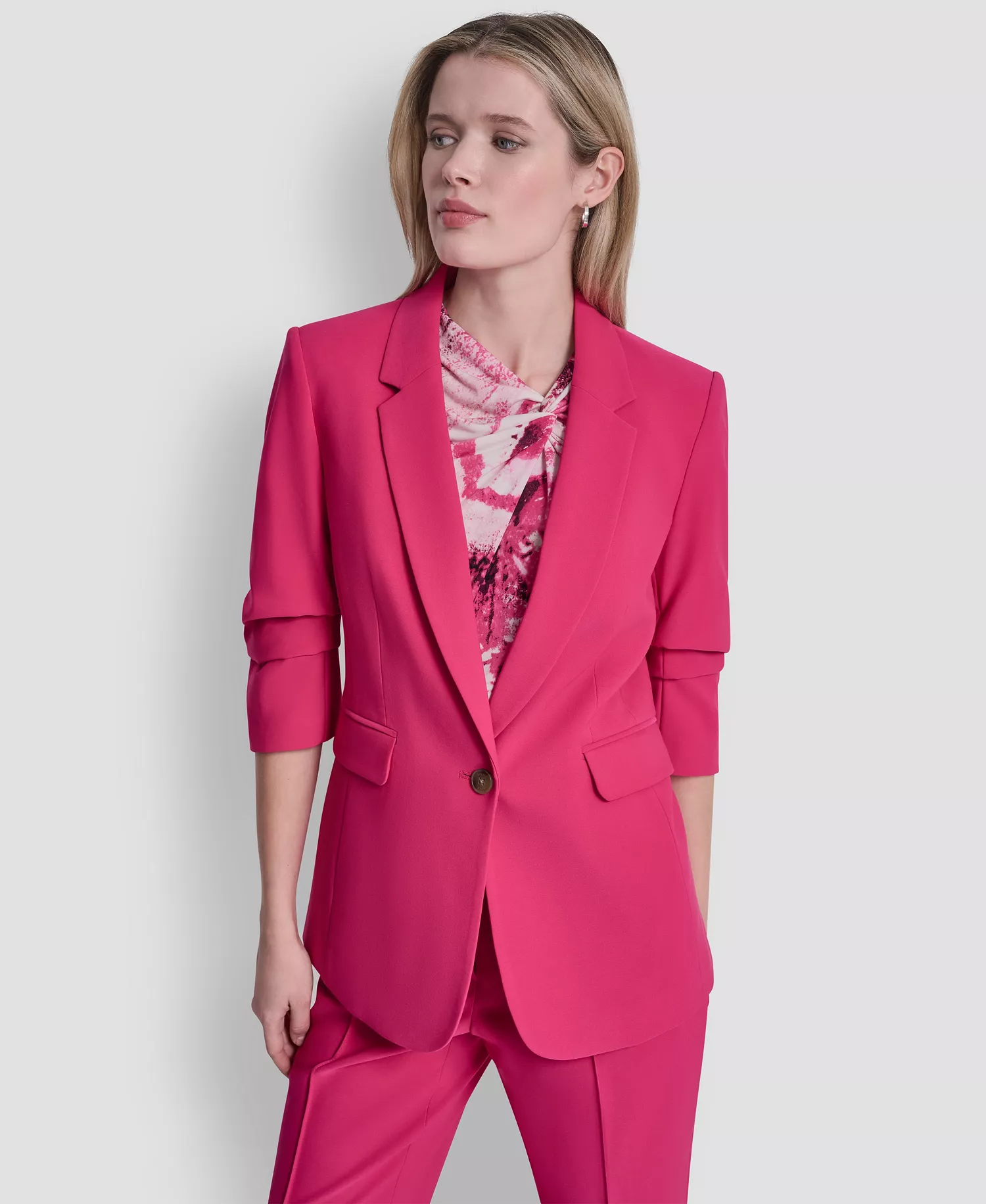 mni-4c22b0a258a11e98693d7eabb104de75 Women's Tech Tailoring 1-Button Blazer