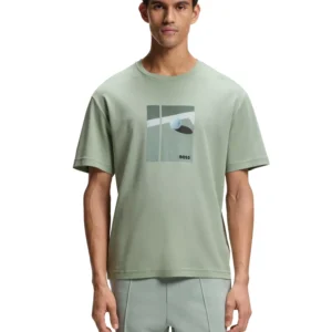 Men's Tennis Artwork Pima-Cotton T-Shirt