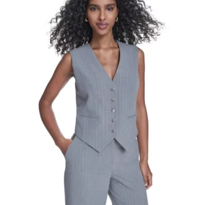 Women's Pinstripe Vest Top