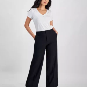 Petite Wide-Leg Pants, Created for Macy's