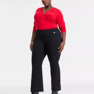 Plus Size Mid-Rise Bootcut Pants, Macy's Exclusive