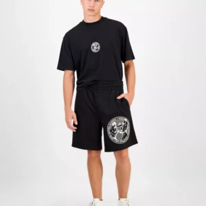 Hugo Boss Men's Dubox Relaxed Fit Graphic 9" Shorts