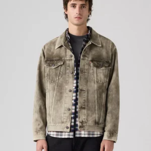 Premium Men's Relaxed-Fit Trucker Jacket