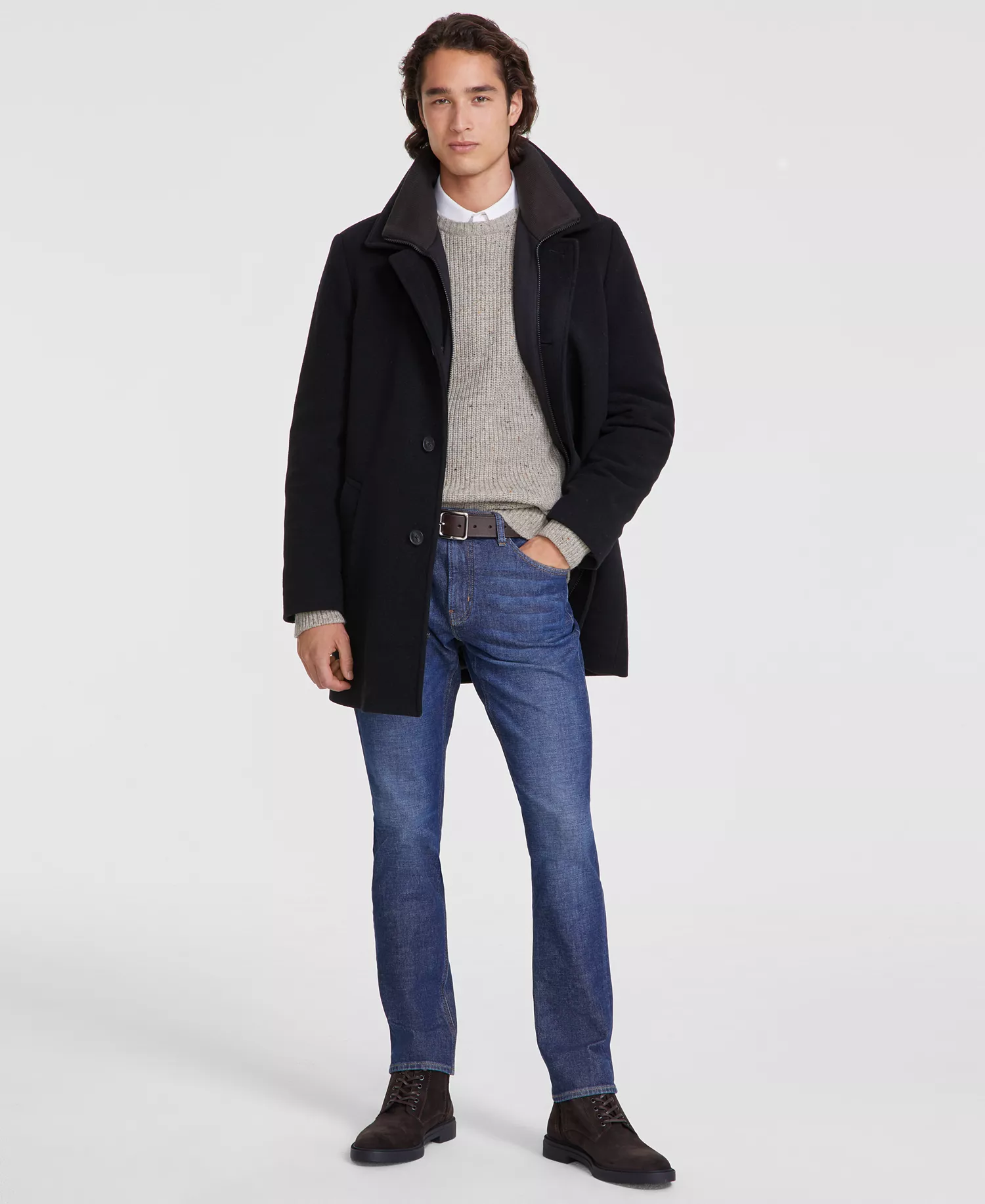 mni-506e7b28db0fb99599caabcc58d5372c Men Coleman Wool-Blend Overcoat