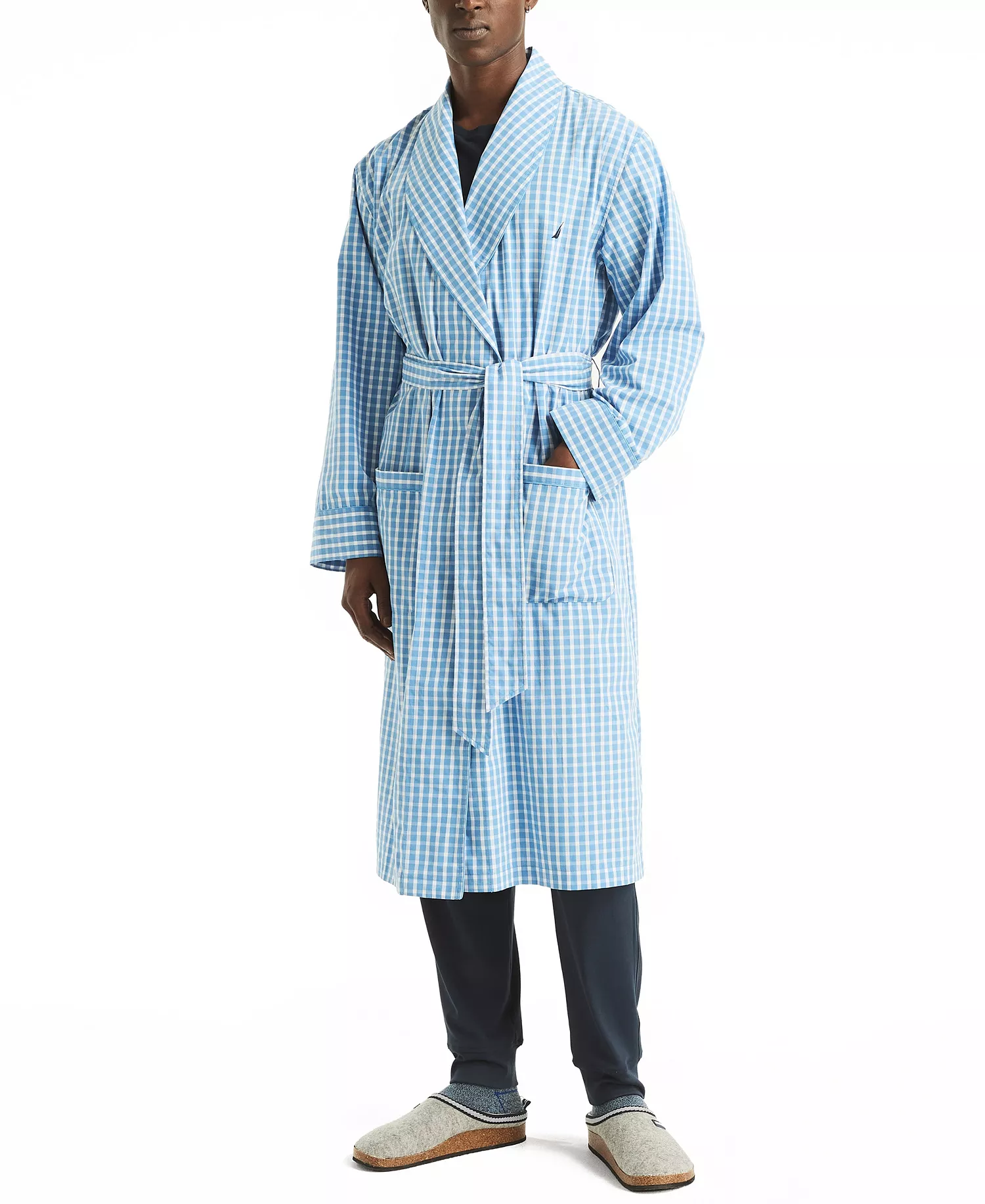 mni-50fbe9cec4aca4ed23cdd8f0ec20a559 Men's Crafted Plaid Robe