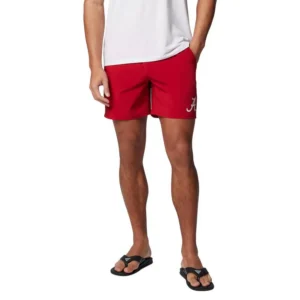 Men's Crimson Alabama Crimson Tide PFG Terminal Roamer Omni-Shade Stretch Shorts