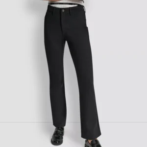 Women's Mid-Rise 5 Pocket Slim Boot Cut Pants