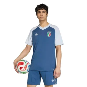 Men's Blue Italy National Team FIFA X World Cup 2026 Pre-Match Away Training Jersey