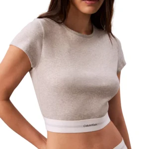 Women's Ribbed Cropped Tee QS7349