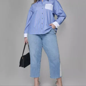Women's Plus Size Hotfix Mid-Rise Jeans