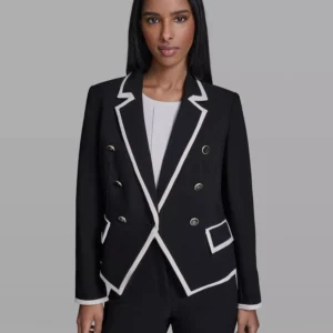 Women's Framed Notch-Collar Jacket