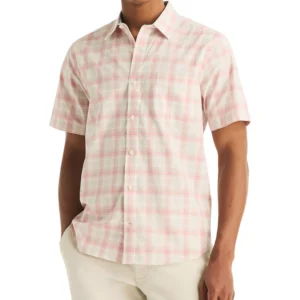 Men's Short-Sleeve Collared Shirt