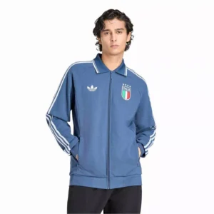 Men's Blue Italy National Team 2026 World Cup Anthem Full-Zip Jacket