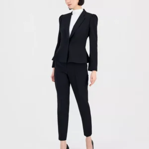 Belted Wrap Pant Suit Set