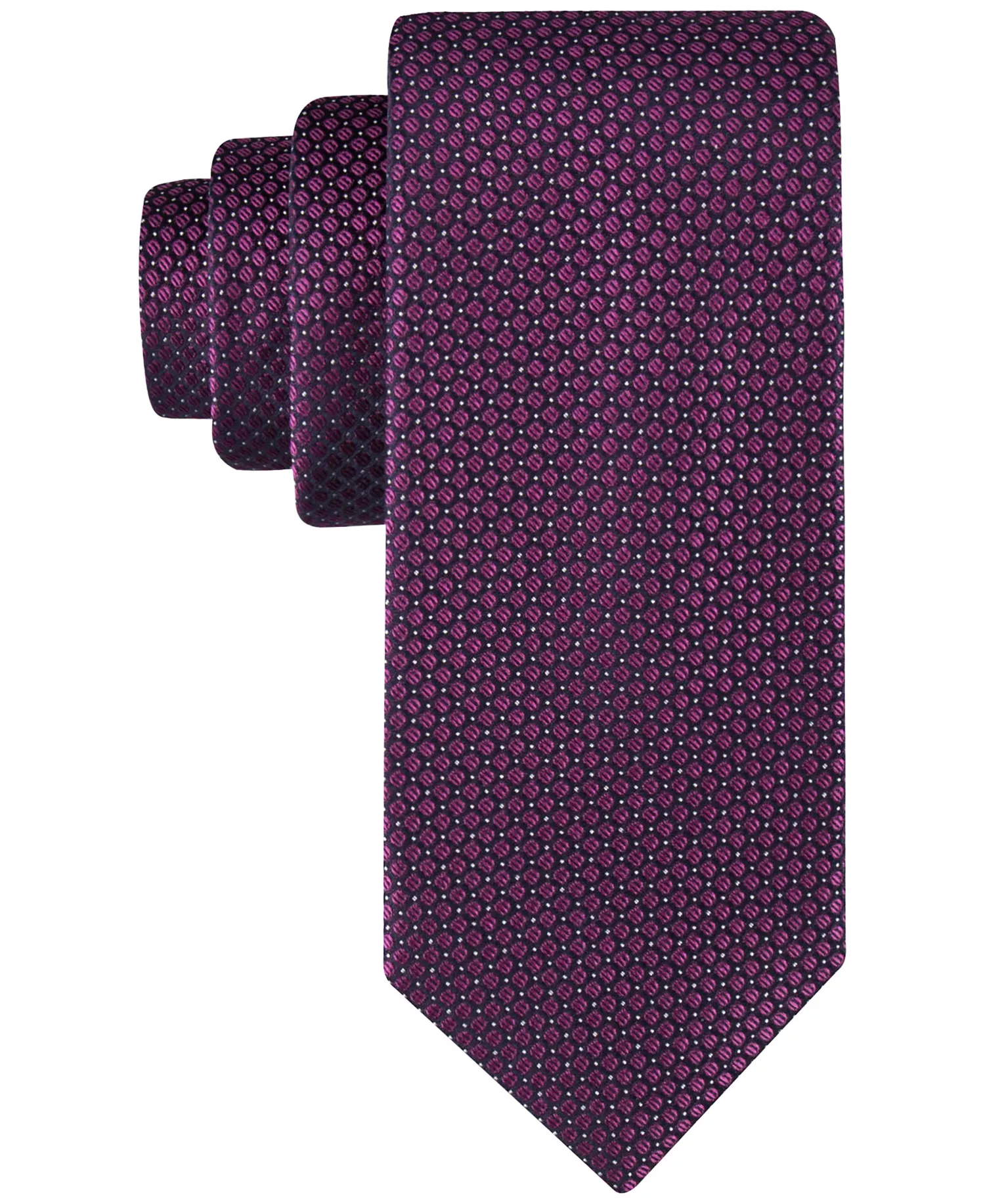 mni-558269f100e81174f3683d13aa808c45 Men's Steel Micro-Dot Solid Tie — изображение 5