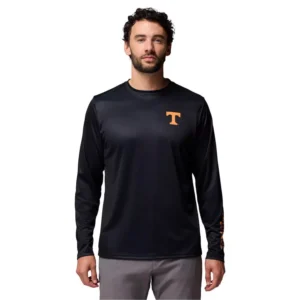 Men's Black Tennessee Volunteers PHG Terminal Shot 3-Hit Long Sleeve T-Shirt