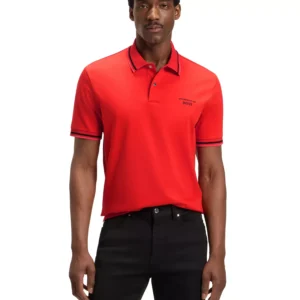 Porsche x BOSS Men's Cotton Moisture Control Polo Shirt