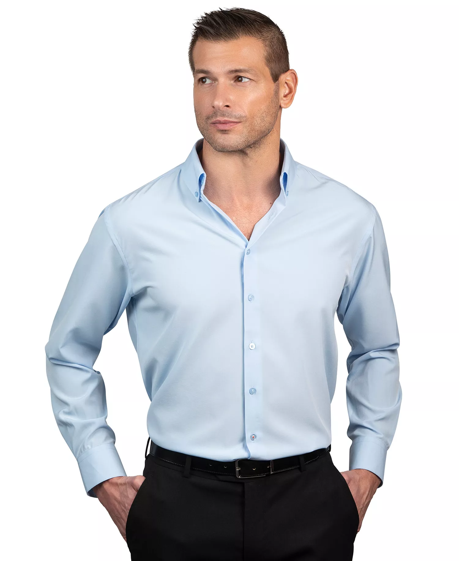 mni-5a2dc403266e2b00a70253f53e07bee0 Men's Slim-Fit Supershirt Dress Shirt — изображение 4