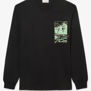 Men's Long-Sleeve Printed T-Shirt