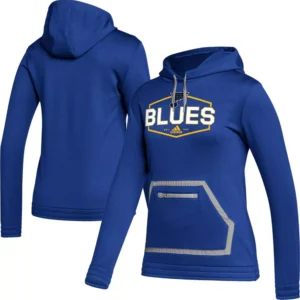 Women's Blue St. Louis Blues Team Pullover Hoodie