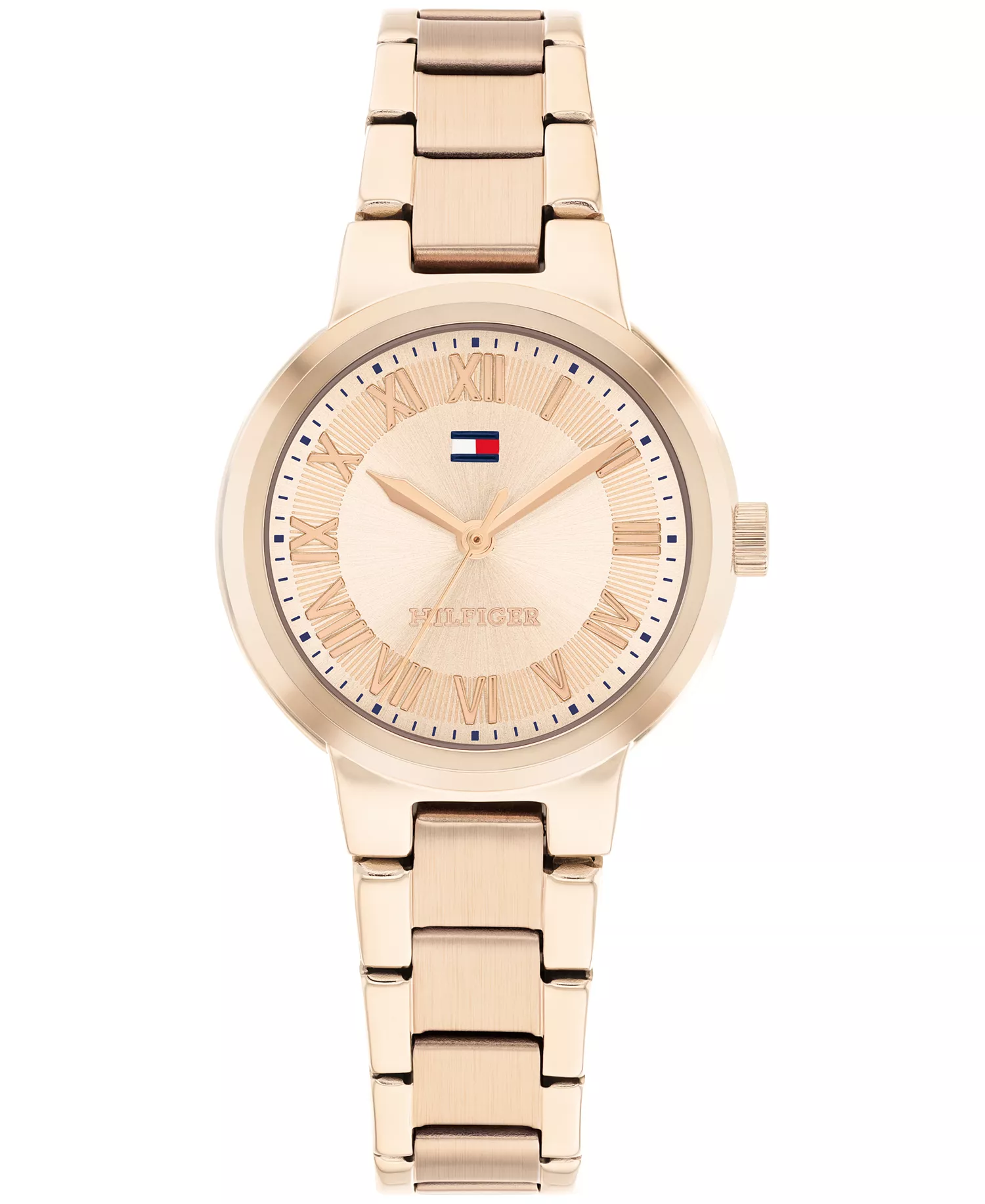 mni-5c616378ada9df97560ca8965d2fb034 Women's Quartz Rose Gold Tone Stainless Steel Bracelet Watch, 28mm
