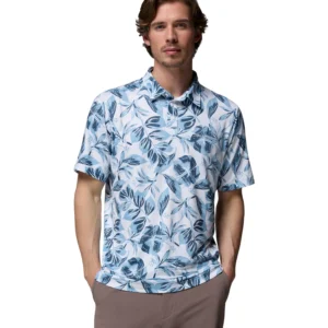 Men's Parsons Printed Short-Sleeve Polo Shirt