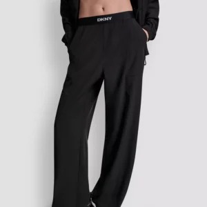 Women's High-Rise Modified Wide-Leg Pants