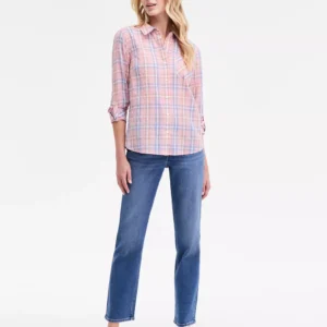 Women's Mid-Rise Bay Straight Jeans