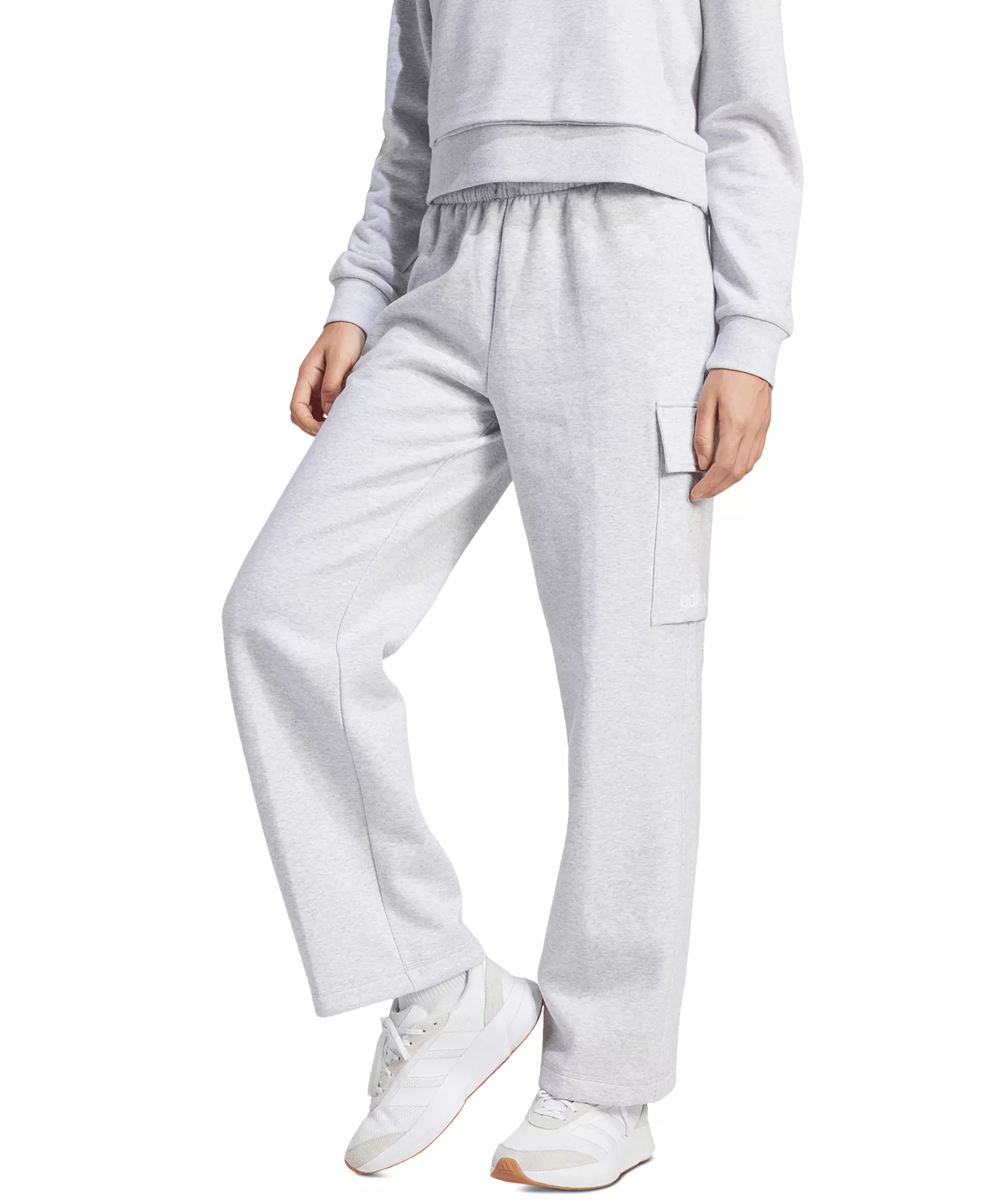 mni-5fbb0f0090ebdcb904f508b08dbbdddf Women's Essentials Fleece Cargo Sweatpants — изображение 3