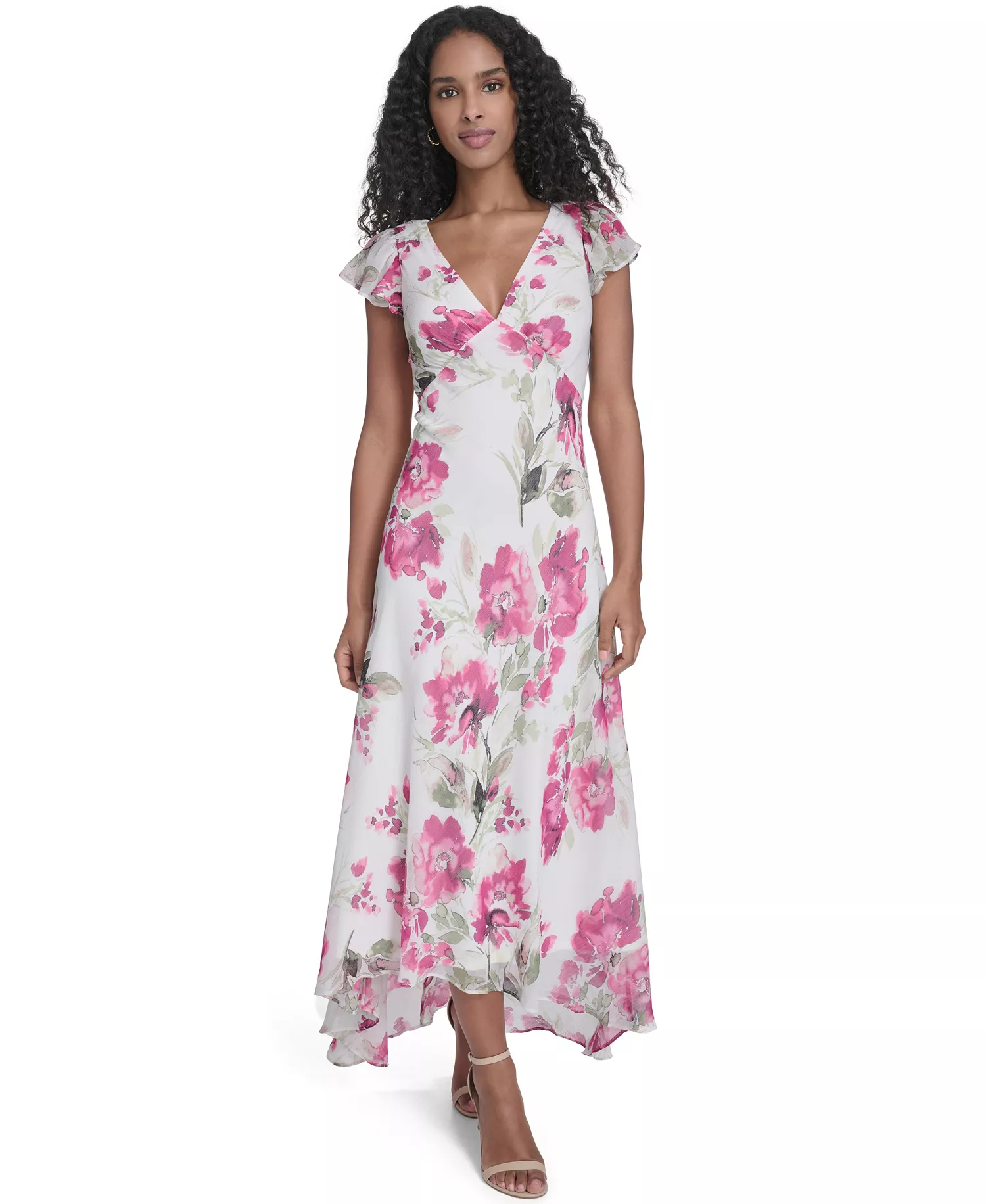 mni-6026f89a125158b8c50cf91c83d94b0c Women's V-Neck Maxi Dress