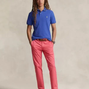 Men's Straight-Fit Washed Stretch Chino Pants