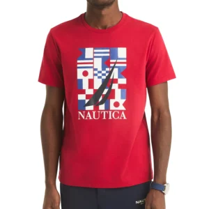 Men's Sailing Flag Crewneck T-Shirt
