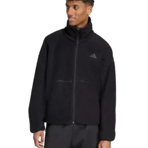 Men's City Tech High-Pile Fleece Full-Zip Sportswear Track Jacket