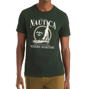 Men's Sail Printed Crewneck T-Shirt