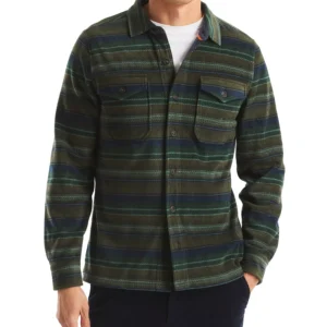 Men's Printed Polar Long Sleeve Shirt