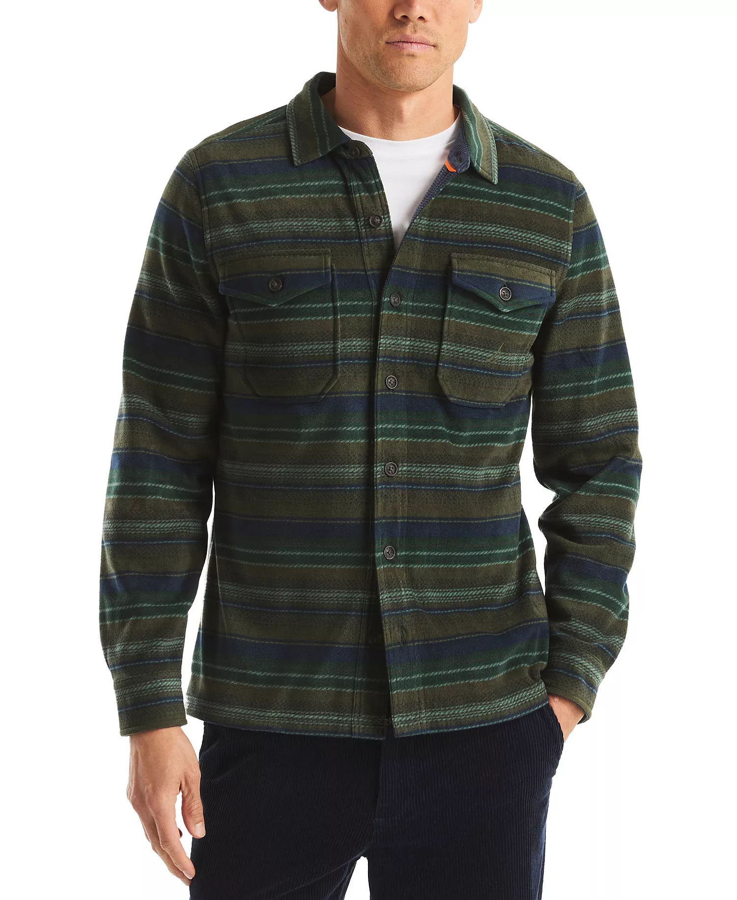 mni-619c2a17e114653b1e0530c6d8f4be07 Men's Printed Polar Long Sleeve Shirt