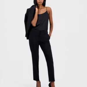 Women's Bi-Stretch Collarless Open-Front Blazer, Scoop-Neck Camisole & Bi-Stretch Straight-Leg Dress Pants, Macy's Exclusive