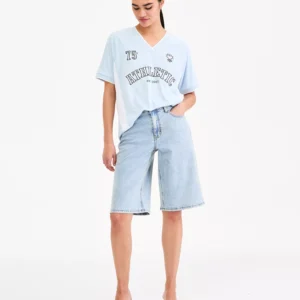 Women's Baggy Denim Shorts, Macy's Exclusive