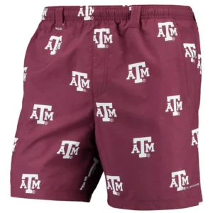 Men's Maroon Texas A&M Aggies PFG Backcast II Omni-Shade Hybrid Shorts