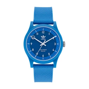 Unisex Solar Project One Blue Resin Strap Watch 39mm