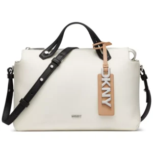 Louisa Small Logo Charm Satchel
